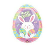 Happy Easter Bunny 27 Inch Foil Mylar Balloon [115056]