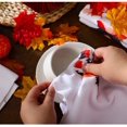 thumbnail image 4 of 4 Pieces Fall Gnome Kitchen Dish Towel Thanksgiving Gnome Dish Cloth Halloween Gnome Tea Towel Decorative Autumn Drying Cloth Kitchen Absorbent Hand Towel for Cooking Baking, 15.7 x 23.6 Inch, 4 of 7