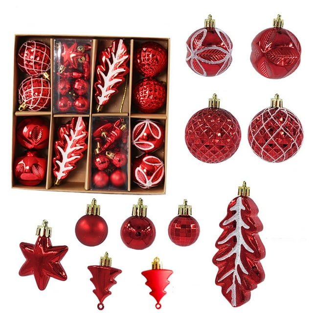 Birdeem Christmas Decorations Christmas Gift Package Combination Christmas Tree Pendant Christmas Set