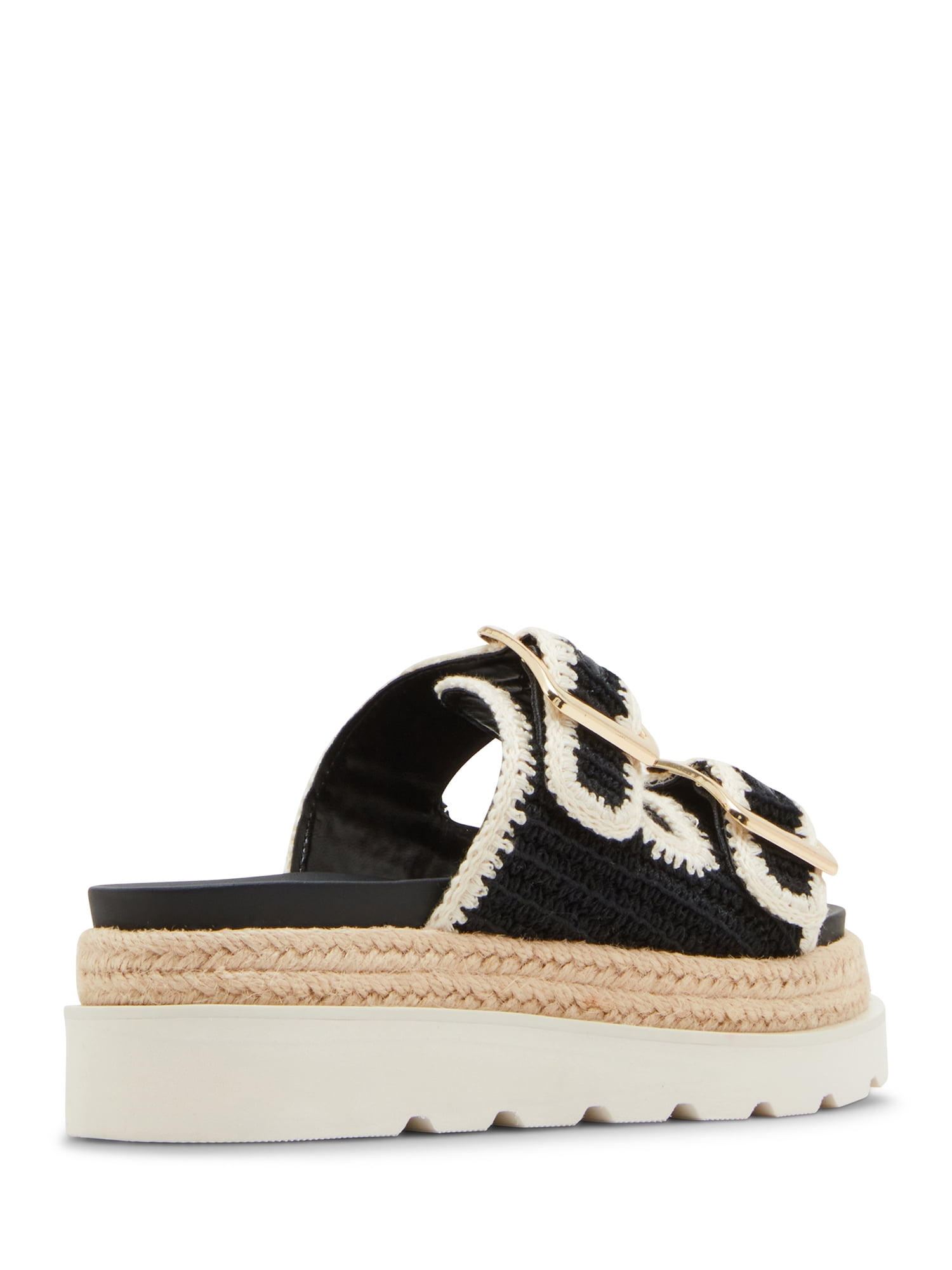 Madden Girl Women's Crochet Mythical-C Platform Footbed