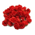 thumbnail image 2 of Tête de Rose Simulée, Roses en Soie Réutilisables Forme de Fleur de Rose pour Décoration de Mariage, 2 of 8