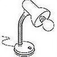 thumbnail image 4 of Lampara Sobremesa / Basica / E27 / 1 X 40 W / No Incluida / 30 Cm Alto Acero / 9228, 4 of 4
