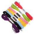 thumbnail image 4 of Pack of 100 bright embroidery threads, 8 meters per skein, bright and rich colors, for versatile use., 4 of 4