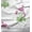 Pink, variant on Soimoi Silk Fabric Leaves & Floral Block Print Sewing Fabric Yard 42 Inch Wide