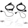 thumbnail image 1 of 2Pack Style 2Pin Covert Acoustic Tube Earpiece Ptt Headset For 2 Ways Radio GP88S GP300 GP68 GP2000 GP88 GP3188 CP040 CP1200 A8 A6 A10 A12 Etc, 1 of 5