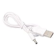 thumbnail image 3 of Lubelski 1m DC 3.5mm x 1.35mm Female to USB Type A Male Adapter Power Cable Wire, 3 of 6