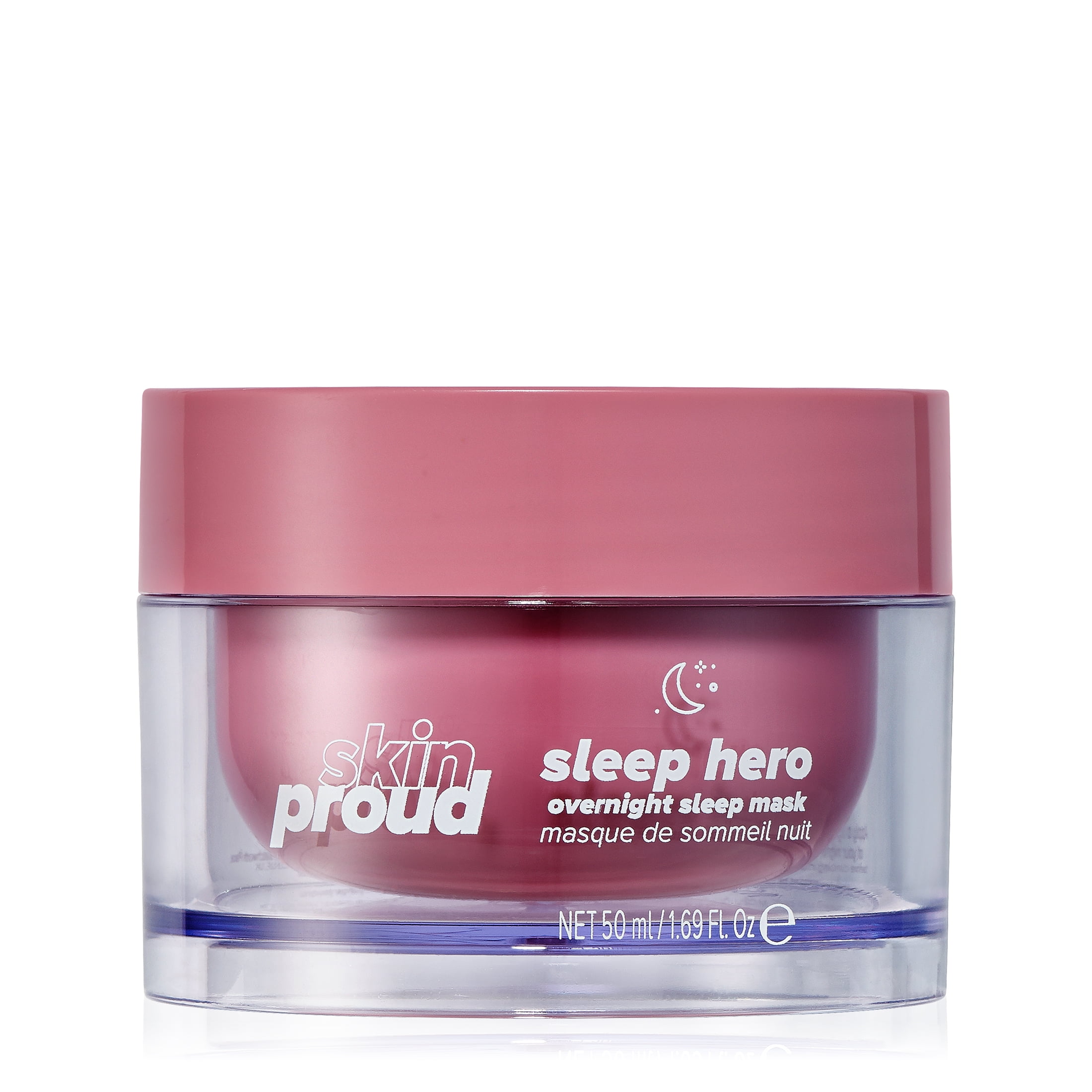Skin Proud Sleep Hero, Overnight Sleep Face Mask with Balancing Niacinamide, 100% Vegan, 1.69 fl oz