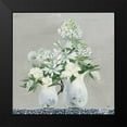 thumbnail image 2 of Purinton, Julia 12x12 Black Modern Framed Museum Art Print Titled - Late Summer Bouquet III with Tile, 2 of 5