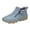 Blue, variant on NOKIO Women's Ankle B𝗈𝗈𝑡𝑠 Comfortable Anti-S𝗅ip Shoes Fashion Side Zipper Short B𝗈𝗈𝑡𝑠 Chukka B𝗈𝗈𝑡𝑠 Casual utdoor Walking Shoes for Driving Running Work