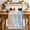 light blue, variant on Ombre Ocean Beach Table Runner 72 Inches, Nautical Coastal Beach Sandy Gradient Gray Bed Runner Dresser Scarves Tabletop for Indoor Outdoor Parties/Ceremony/Banquet, 16" x 72"