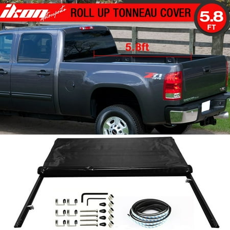 - Fits 07-13 Silverado GMC Sierra 70in Bed Roll Lock Soft Style Tonneau Cover