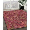 thumbnail image 2 of Ahgly Company Indoor Rectangle Patterned Crimson Red Area Rugs, 3' x 5', 2 of 6