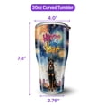 thumbnail image 5 of Happy New Year with Rottweiler Fireworks Holiday Xmas Winter 2025 30oz Stainless Steel Tumbler Insulated Cup with Lid Rottie Dog Lover Gifts Idea - 00025, 5 of 5