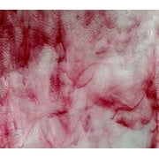 Youghiogheny Stained Glass - WHITE & PINK RIPPLE