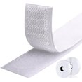 thumbnail image 2 of 20mm Magic Sticker Tape Self Adhesive Extra Strong Double Sided Adhesive with Sticker Pad Fluffy Hook and Loop Fastener White 2Meter 20mm Wide, 2 of 6