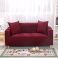 thumbnail image 3 of CUH Funda de sofá elástica en forma de L Loveseat Sillón reclinable de color sólido Funda de sofá lavable Protector de muebles para mascotas Asientos de 1/2/3/4 CUH  Color sólido, 3 of 11