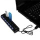 thumbnail image 4 of Concentrador multicargador USB 2.0 de 7 puertos con adaptador de alta potencia de encendido y apagado para ordenador portátil (negro), 4 of 4