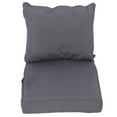 thumbnail image 2 of Outdoor Deep  Set, Deep  Bottom and Back Cushion for Patio Furniture, Outdoor Chair Cushions with Removable Cover for Patio Furniture, Rattan Sofas, Wooden Chairs, 2 of 7