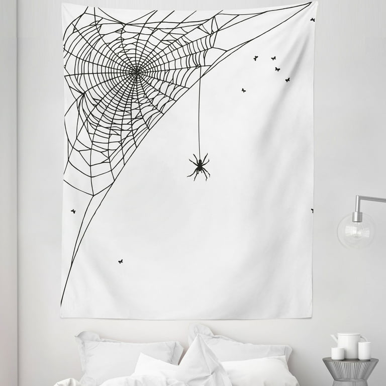 Tapestry in corner of room sale