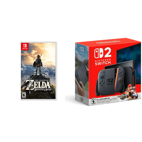 Nintendo Switch 2 Console Bundle – Mario Kart World & The Legend of Zelda: Tears of the Kingdom