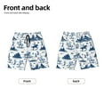 thumbnail image 2 of PAYOHTO Wild West Monochrome Pattern Boys Swim Trunks Quick Dry Beach Boardshorts for Teen Boys Bathing Suit Swimwear for Boys, 2 of 7