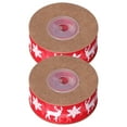 thumbnail image 3 of Glitter Ribbon, Snowflake Deer Red Gift Ribbon  For Christmas For Thanksgiving For Holiday, 3 of 8