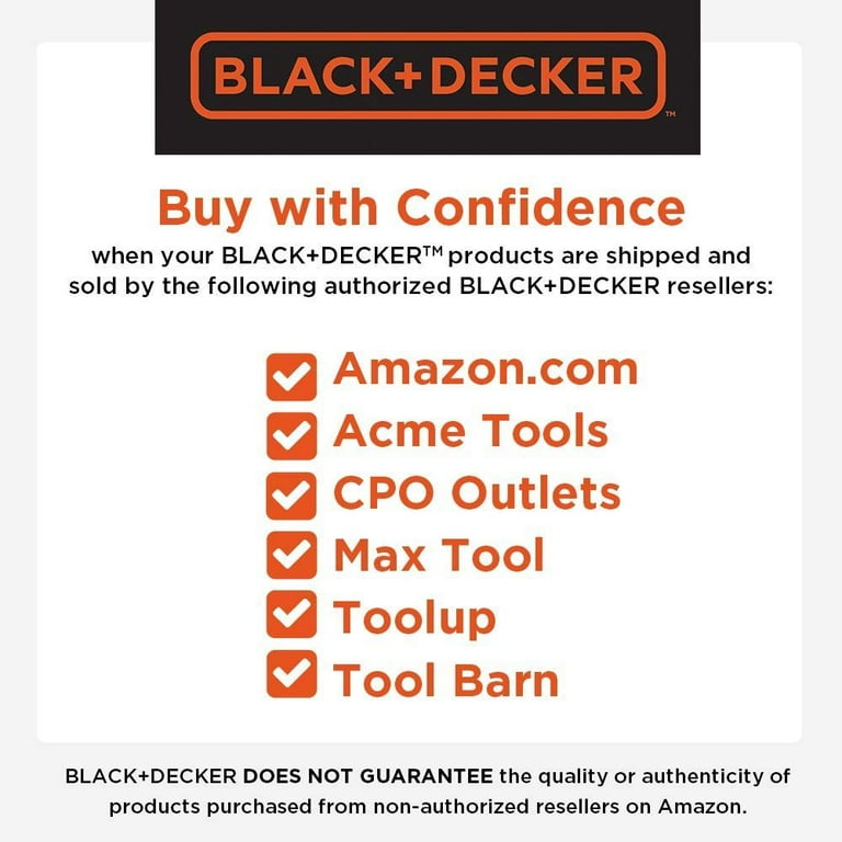 Black+decker 20V Max Drill Home Tool Kit 68 Piece LDX120PK