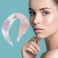 thumbnail image 2 of Unique Bargains 1 Pc Jacquard Embroidery Patchwork Headbands for Women Blue, 2 of 6
