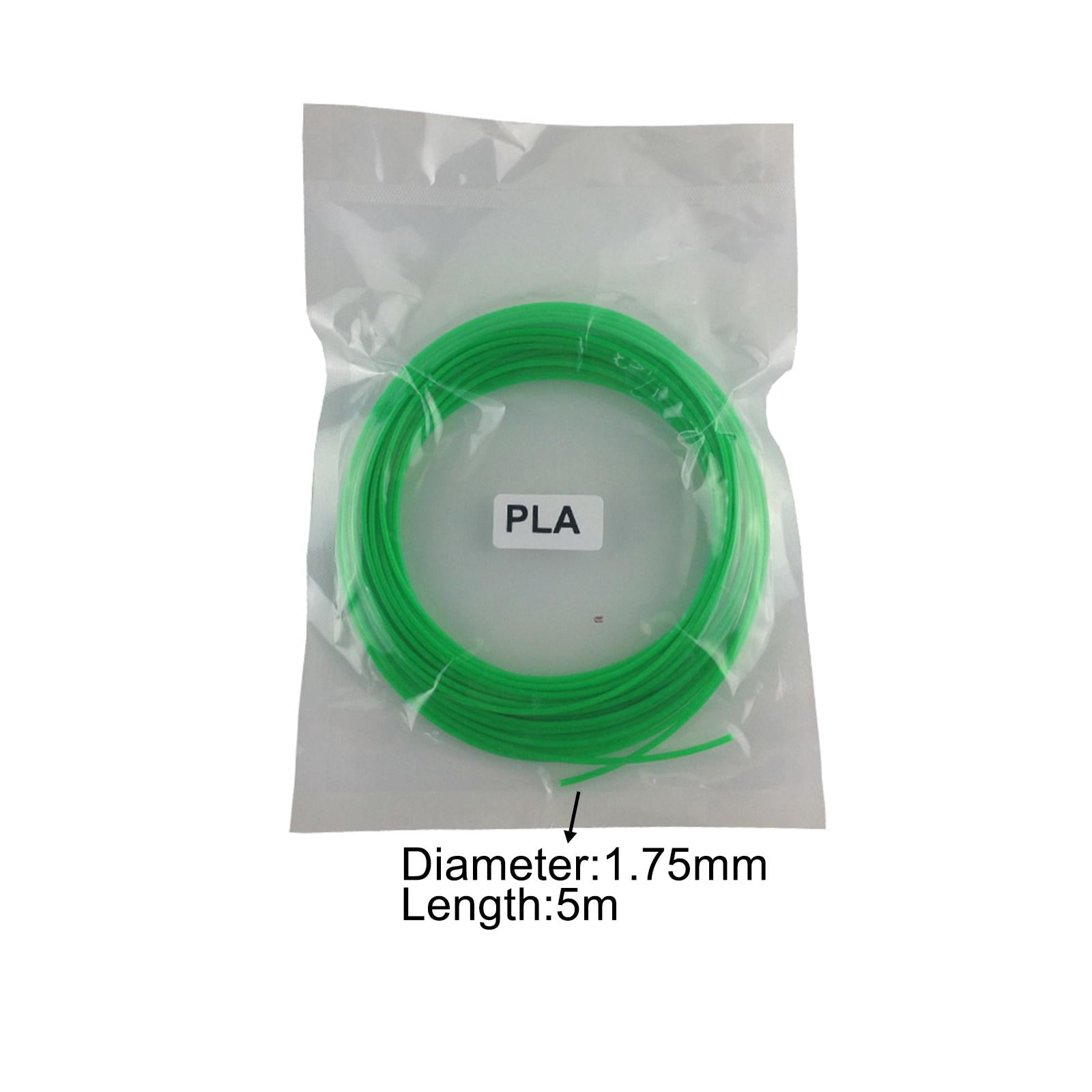 3D Printer Filament Refills Accessory Good Shaping dimensional Accuracy Pla 5m 20 Colors
