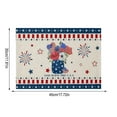 thumbnail image 3 of Independence Day Placemat - Patriotic Flag Design Table Mat for Home Kitchen Holiday Dining Party Decor, One Size for 2026 Independence Day, World Cup, 2026 New Limited-time Offer, 3 of 5