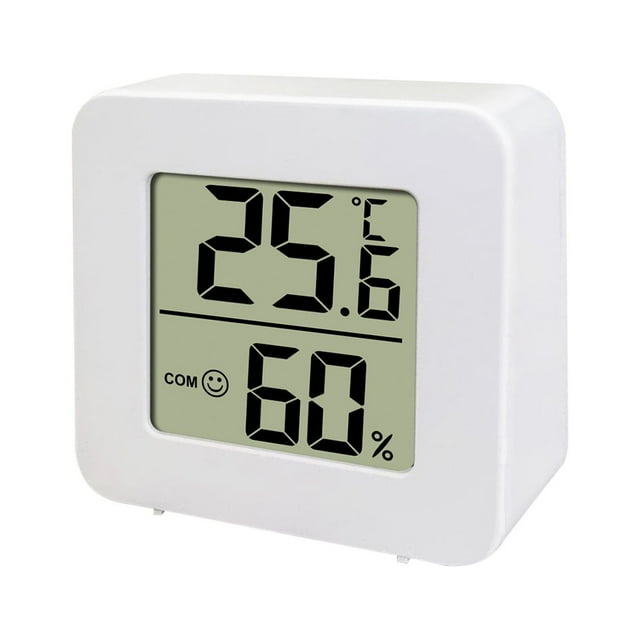 Thermomètre d'Intérieur LCD Hygromètre à Capteur Intelligent de Haute Précision