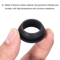 thumbnail image 4 of 4Pcs Snap Rubber Grommet Hole Plug Mount Dia 23mm ID 18.5mm H 9mm Seal Anti-Scratch Black, 4 of 5