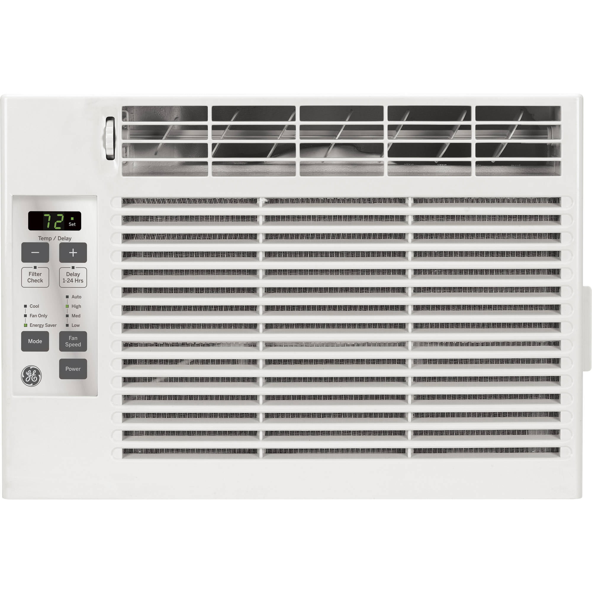 How do you troubleshoot problems with a GE air conditioner?