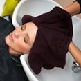 thumbnail image 2 of Arkwright Bleach Safe Sr. Salon Towels - 100% Ring Spun Cotton Hand Towel for Spa - (12 Pack) Purple, 2 of 7