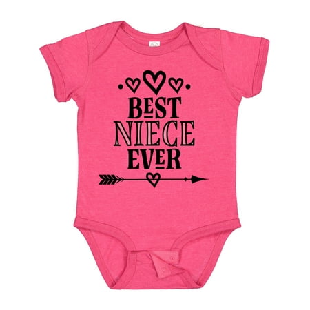 

Inktastic Best Niece Ever from Aunt Gift Baby Girl Bodysuit