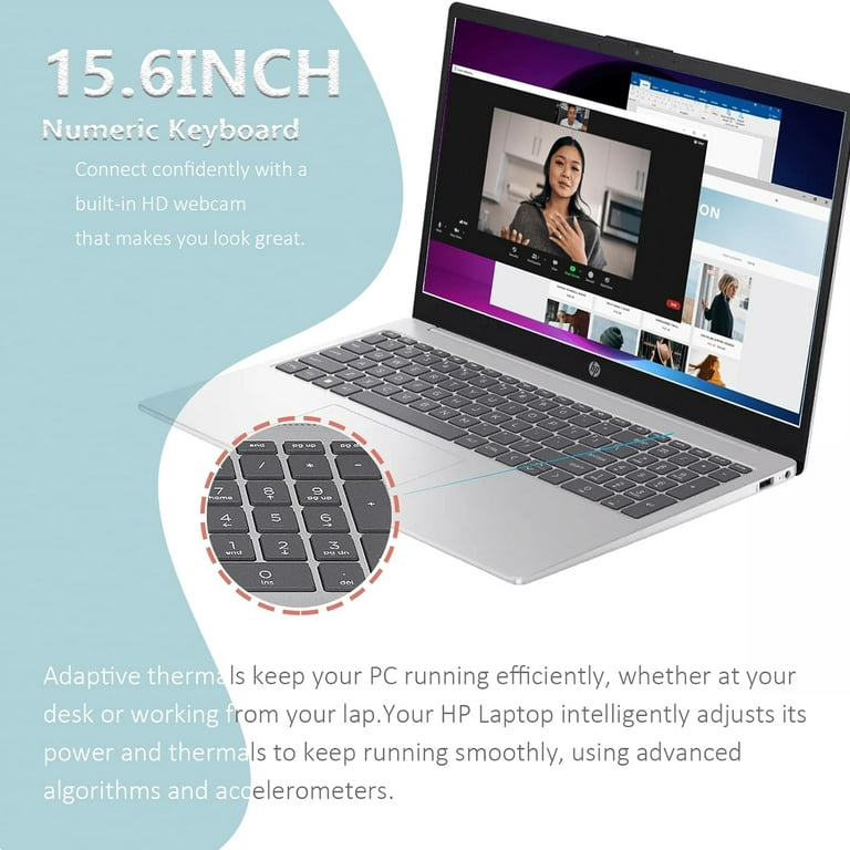 HP 17.3 Laptop - 13th Gen Intel Core i5-1335U - 1080p - Windows
