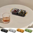 thumbnail image 1 of XWSHYW Contenedores de Almacenamiento Bandeja Compartimentada para Sala de Estar En Casa, Caja para Dulces, Almacenamiento de Frutos Secos de Gran Valor, Bandeja para Frutas, 1 of 7