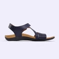 thumbnail image 6 of Pennysue Women's Arch Support Sandals Blue Woven Orthopedic Walking Sandals 9M, 6 of 6