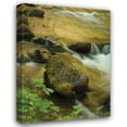 thumbnail image 1 of Vitaly Geyman 28x37 Gallery Wrapped Canvas Wall Art Titled - Soothing Waters IX, 1 of 4