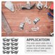 thumbnail image 5 of 50 PCS Panel Solar Cable Clips Abrazaderas de alambre Llegadores de cable fotovoltaica anti-Rust, 5 of 5