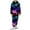 Hot Pink-c, variant on WhouRiu Boys Girls Autumn Casual Outfits Kids Unisex Fashion Graphic Pullover Hoodies And Pants Sets