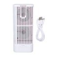 thumbnail image 2 of Ventilador de Escritorio Portátil con Luz Nocturna Ventilador de Mesa Silencioso Ventilador de Torre de Escritorio con Velocidad de Viento Ajustable para Dormitorio Oficina ANGGREK  Otros, 2 of 8