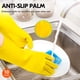 thumbnail image 5 of 10 Pares de Guantes Reutilizables para el Hogar, Guantes de Goma para Lavar Platos, Grosor Extra, Mangas Largas, Limpieza de Cocina, Trabajo, Pintura, Jardinería, Cuidado de Mascotas (Talla M, Amarill, 5 of 5