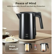 Electric Kettle 1.0L | 7 Temp Control, Cool Touch, Keep Warm, Auto Shut-Off