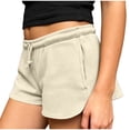 thumbnail image 2 of AnuYalue Women Sweat Shorts Casual Drawstring Low Waisted Athletic Shorts Summer Cute Running Shorts Pajama Shorts, 2 of 6