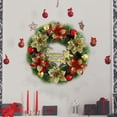 thumbnail image 3 of XGFHYJEH Christmas Wreaths, Christmas Wreaths for Front Door, Christmas Wreath for Door, Outdoor Christmas Wreaths, Christmas Door Wreaths, Christmas Decor, Christmas Decorations, 3 of 5