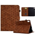 thumbnail image 1 of Funda para iPad Mini 7 (A17 Pro) 2024 / iPad Mini 6 2021, iPad Mini 6.ª generación de 8,3 pulgadas, funda inteligente de piel sintética con rombos en relieve y función de reposo/activación automática., 1 of 8