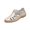 thumbnail image 3 of YOUYEDIAN Sandals for Women Fashion Breathable Cut-Out Versatile Round Toe Hook-and-Loop Flats Casual Non Slip Walking Shoes, 3 of 5