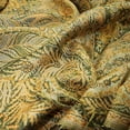 thumbnail image 4 of Luxurious Double Layered Jacquard Big Paisley Pashmina Shawl Wrap Scarf Olive, 4 of 7