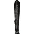 thumbnail image 2 of Sam Edelman Julee Dark Espresso Rounded Wedge Heeled Over The Knee Fashion Boots (Dark Espresso, 8), 2 of 6